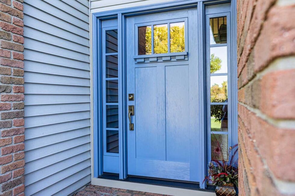 Provia Front Door Installation in Manchester, MD Roof Right