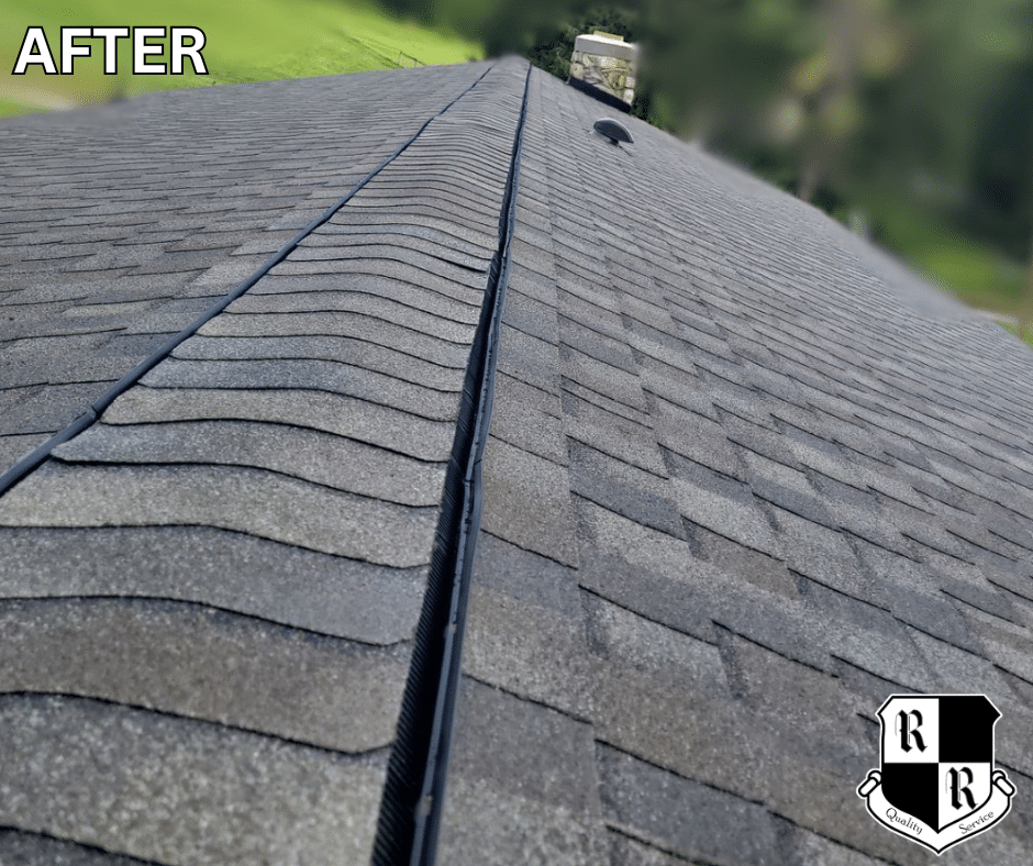 This is a roof replacement in Howard County, Maryland. Performed by Roof Right Inc.