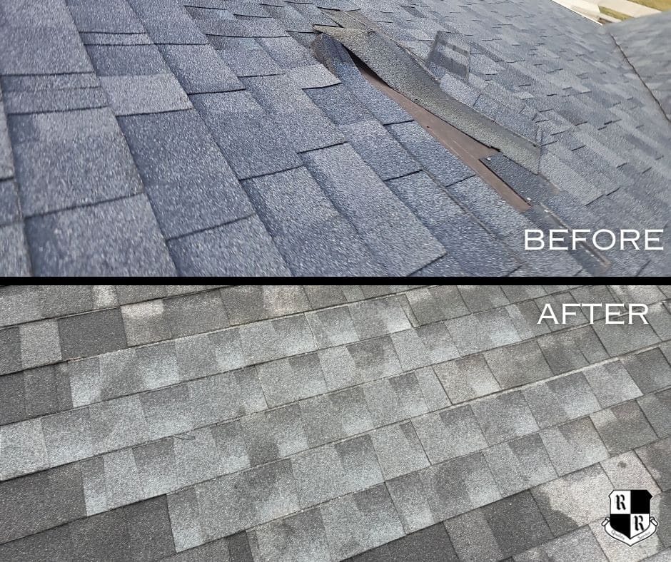 When High Winds Took Shingles Off a Sparks Roof